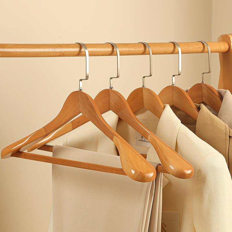 Luxury Wood Hangers with Elegant Design for Stylish Organization