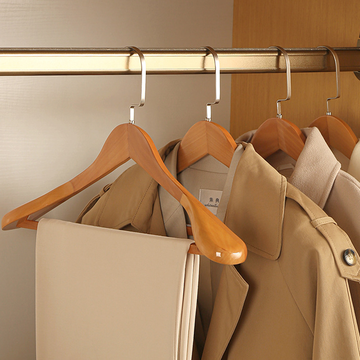 Luxury Wood Hangers with Elegant Design for Stylish Organization