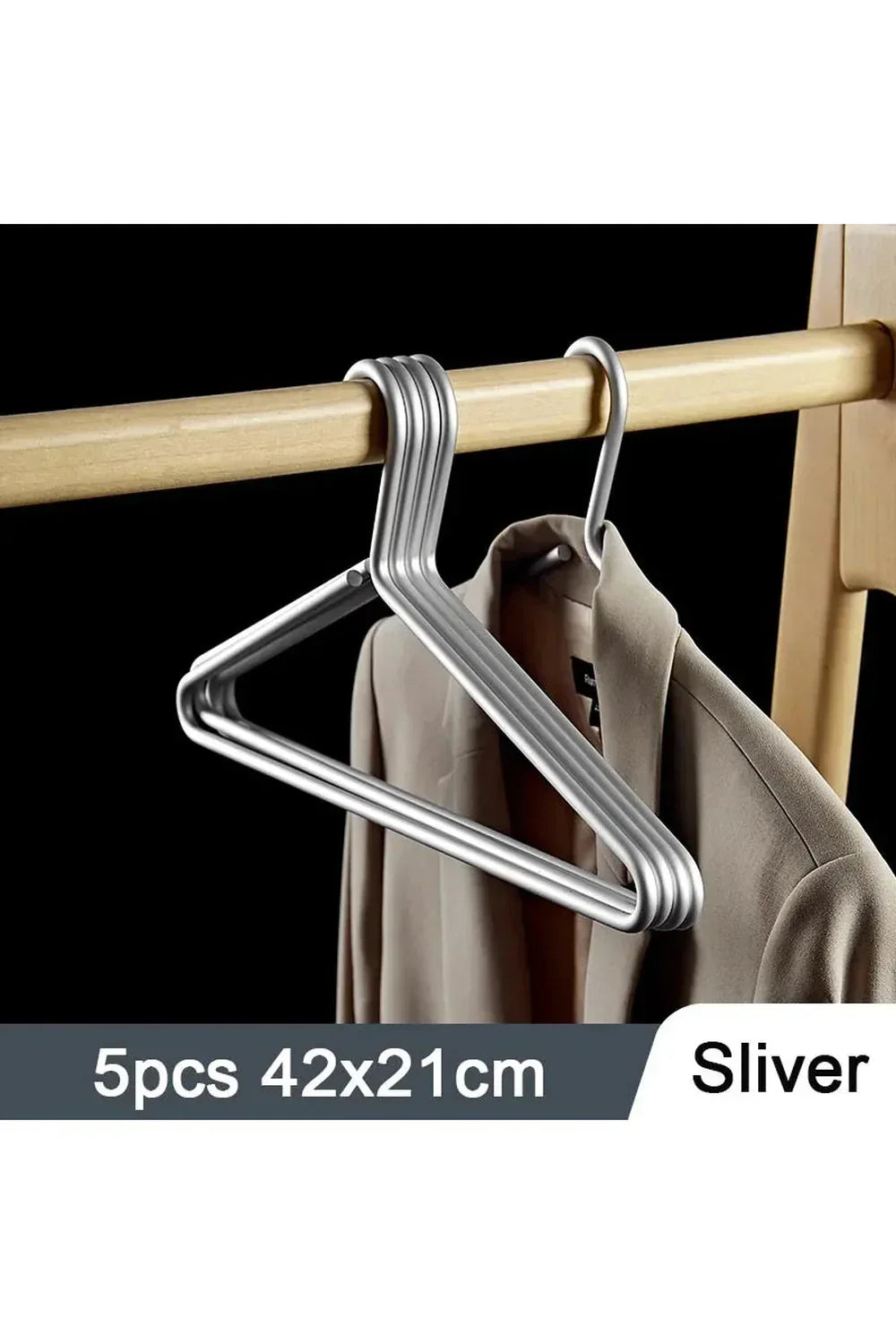 Luxe Metal Hanger for Stylish Clothing Organization