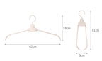 Foldable Hangers for Easy Storage and Space-Saving Solutions