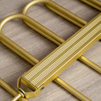 Space-Saving Aluminum Trouser Hangers for Efficient Storage