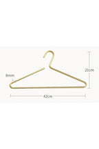 Luxe Metal Hanger for Stylish Clothing Organization