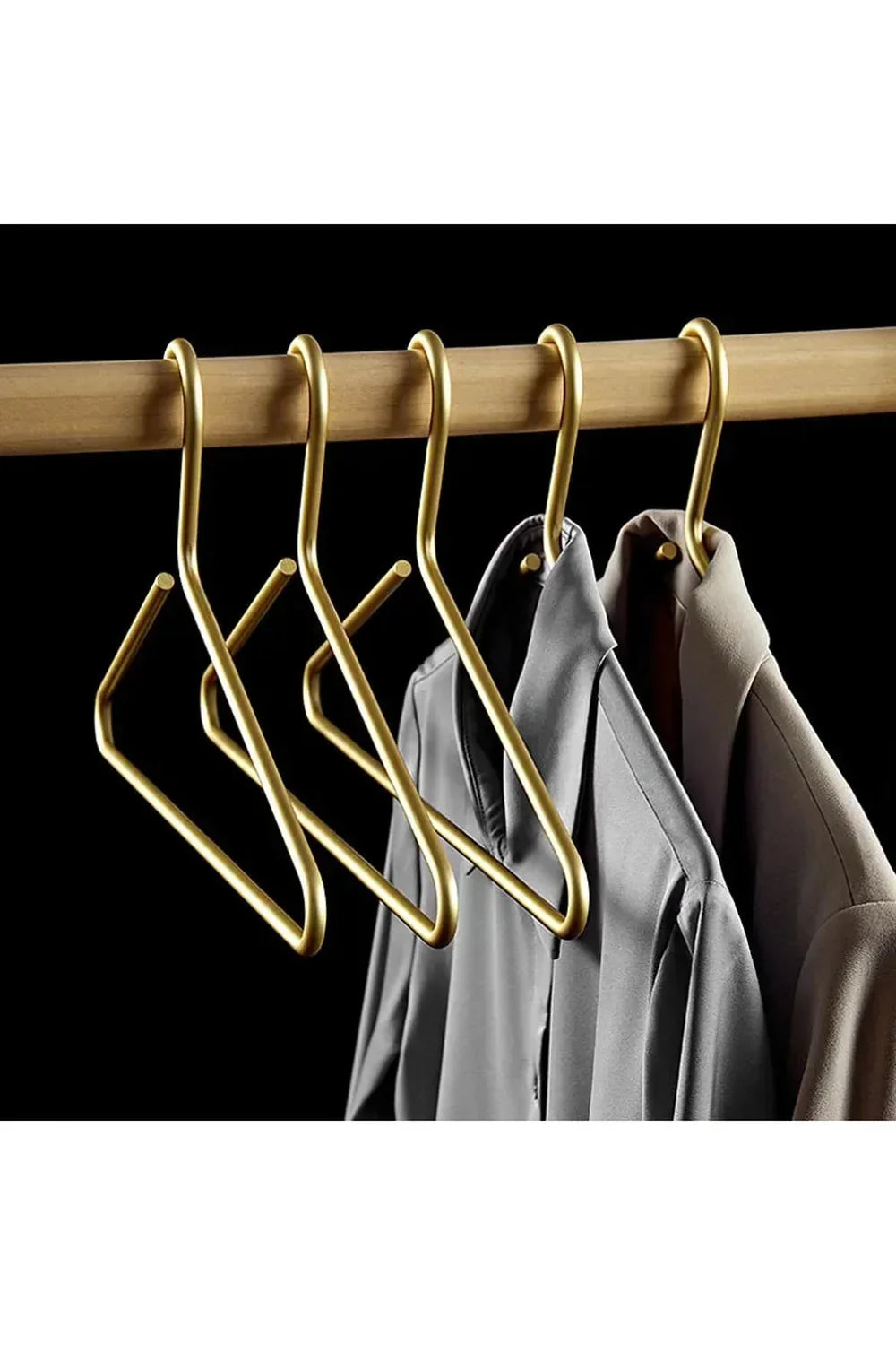 Luxe Metal Hanger for Stylish Clothing Organization