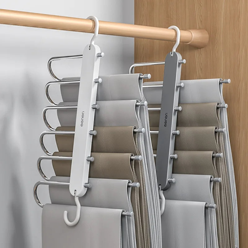 6-in-1 Hose Hanging Shelf Organizer for Efficient Storage