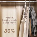 6-in-1 Hose Hanging Shelf Organizer for Efficient Storage