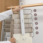 6-in-1 Hose Hanging Shelf Organizer for Efficient Storage