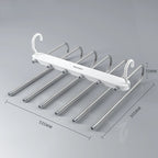 6-in-1 Hose Hanging Shelf Organizer for Efficient Storage