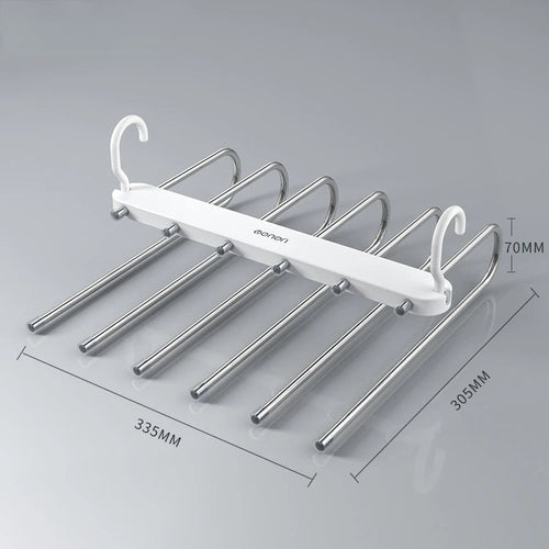 6-in-1 Hose Hanging Shelf Organizer for Efficient Storage