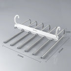 6-in-1 Hose Hanging Shelf Organizer for Efficient Storage