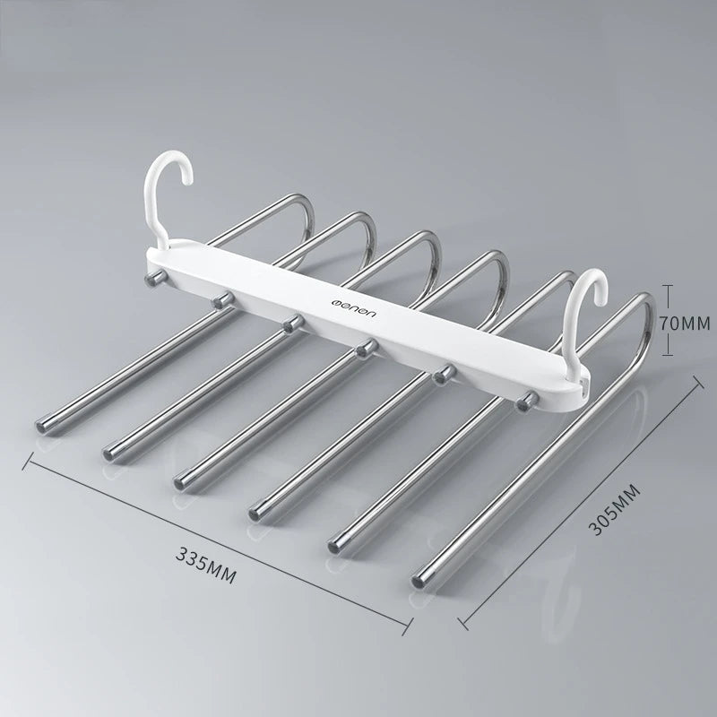 6-in-1 Hose Hanging Shelf Organizer for Efficient Storage