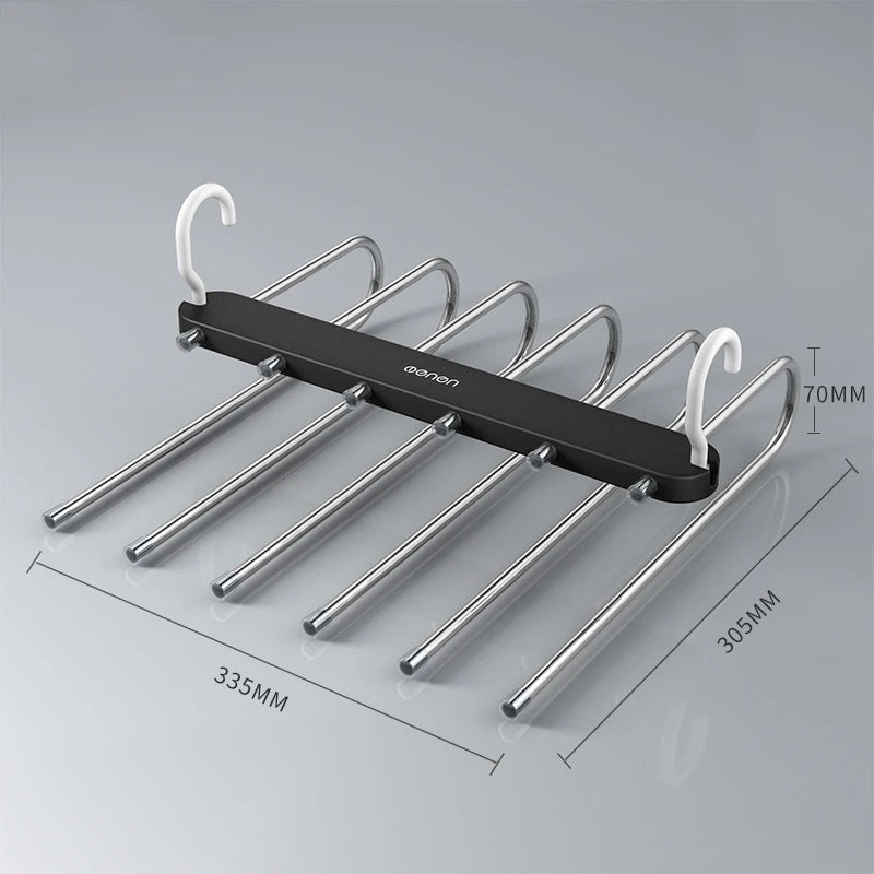 6-in-1 Hose Hanging Shelf Organizer for Efficient Storage